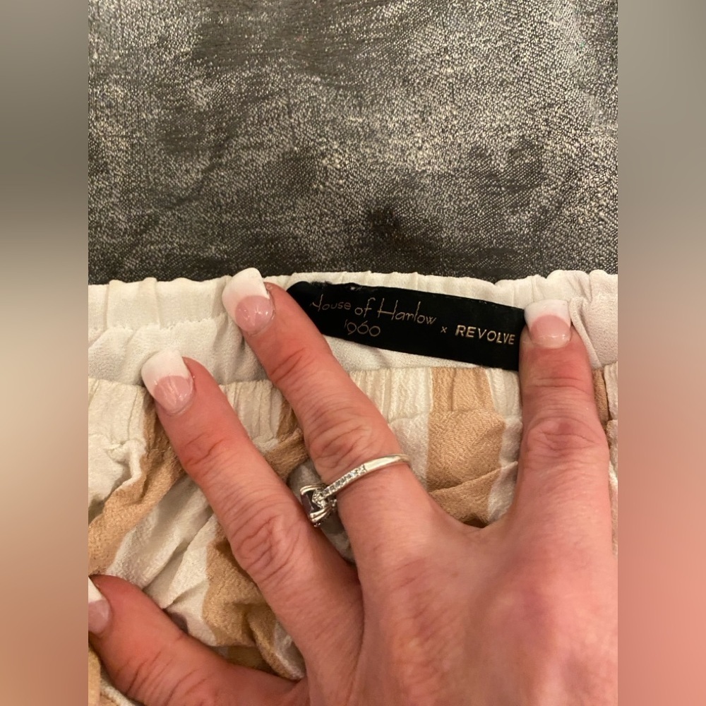 Shoulderless cropped blouse - Picture 5 of 8